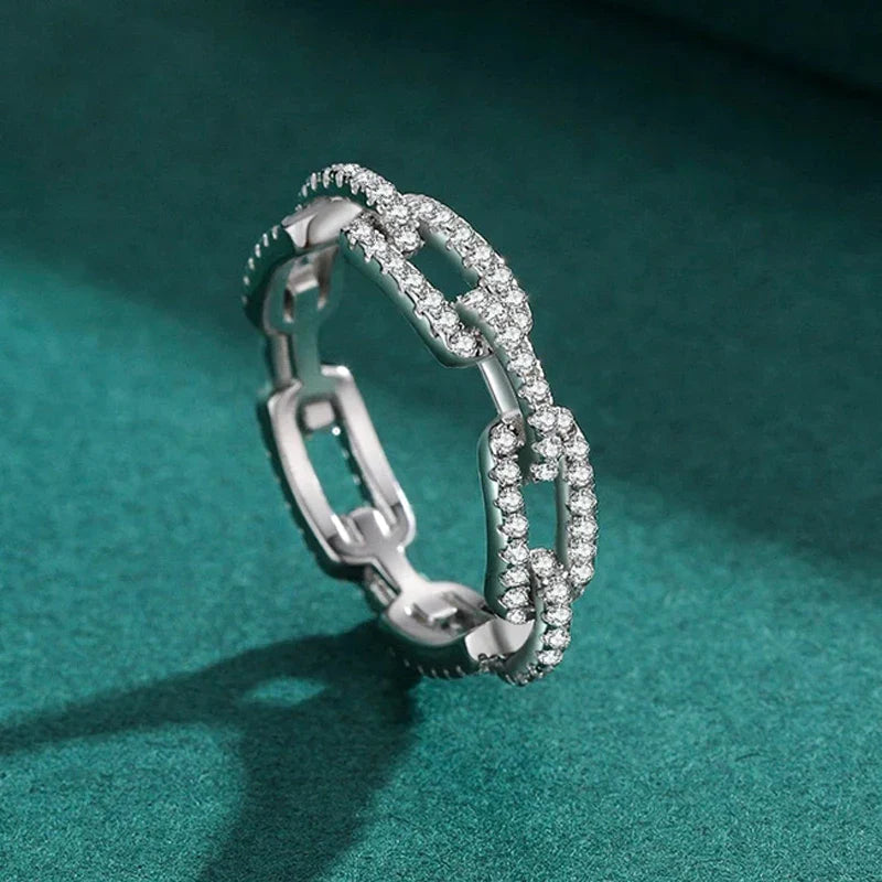 Chain Ring – 925 Sterling Silver