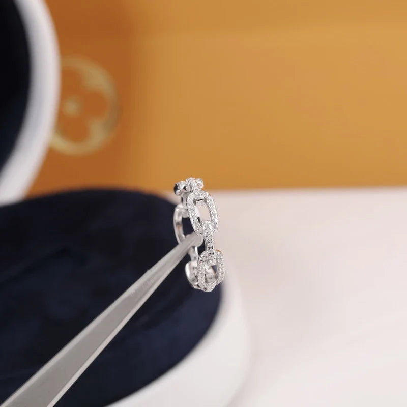 Chain Ring – 925 Sterling Silver