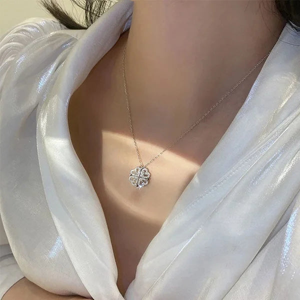 Women’s Heart Magnetic Pendant Necklace