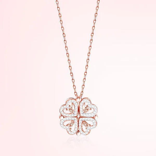 Women’s Heart Magnetic Pendant Necklace